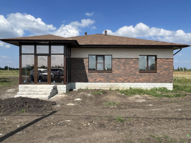 Фотография 2 - Продам новый дом 120м2 под расположенный в п. Разумное, мкр. Разумное-81