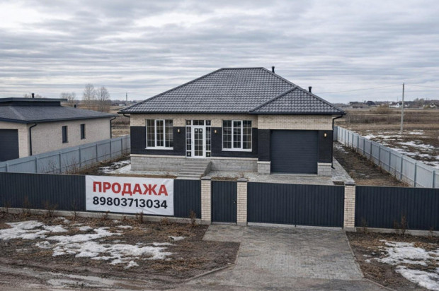 Фотография 1 - Новый загородный 4х-ком ДОМ 107 м2 с ГАРАЖОМ в  Дубовое , район Дубовской Заставы