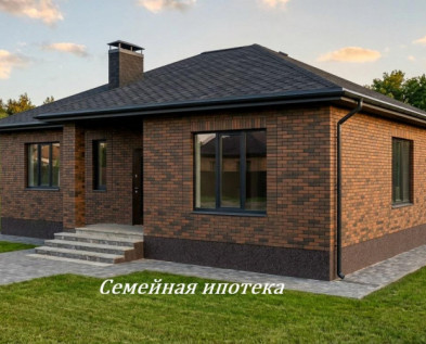 Новый кирпичный  4х-к ДОМ 135 м2 с террасой в п. Майский, СЕМЕЙНАЯ ИПОТЕКА