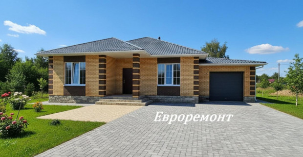 Фотография 1 - Кирпичный 4х-х ДОМ 150 м2 с ГАРАЖОМ и ЕВРОРЕМОНТОМ в микрорайоне  Пушкарное-78