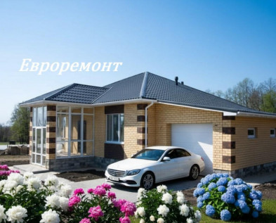Новый КИРПИЧНЫЙ  4х-к ДОМ 150 м2 с гаражом и ПОЛНОЙ ОТДЕЛКОЙ ПОД КЛЮЧ в мкр Хохлово-68
