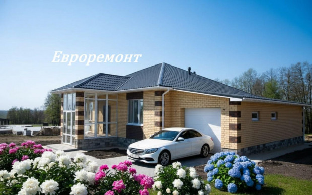 Фотография 1 - Новый КИРПИЧНЫЙ  4х-к ДОМ 150 м2 с гаражом и ПОЛНОЙ ОТДЕЛКОЙ ПОД КЛЮЧ в мкр Хохлово-68