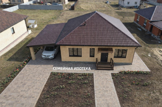 Фотография 3 - Новый кирпичный 4х-к ДОМ 100 м2 с  НАВЕСОМ и ПОЛНОЙ ОТДЕЛКОЙ  в мкр Майский-80