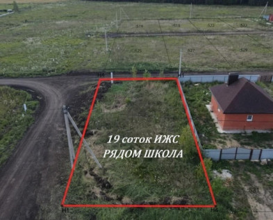 Участок, 19 соток, под ИЖС в селе Терновка