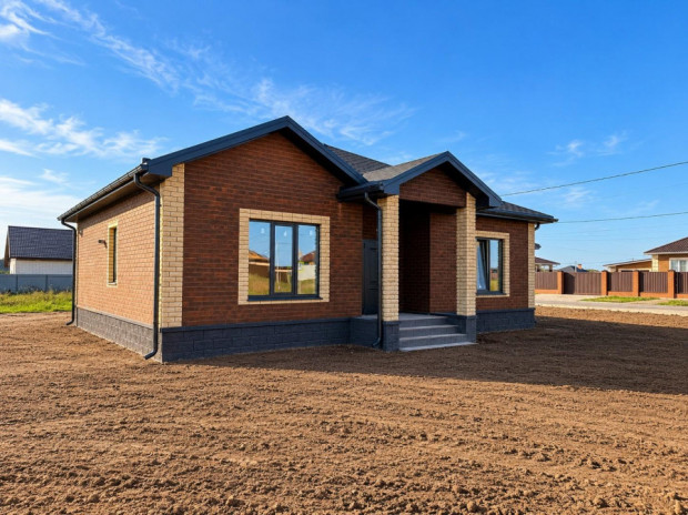 Фотография 3 - Продам новый дом 145м2 с чистовой отделкой расположенный в п. Разумное